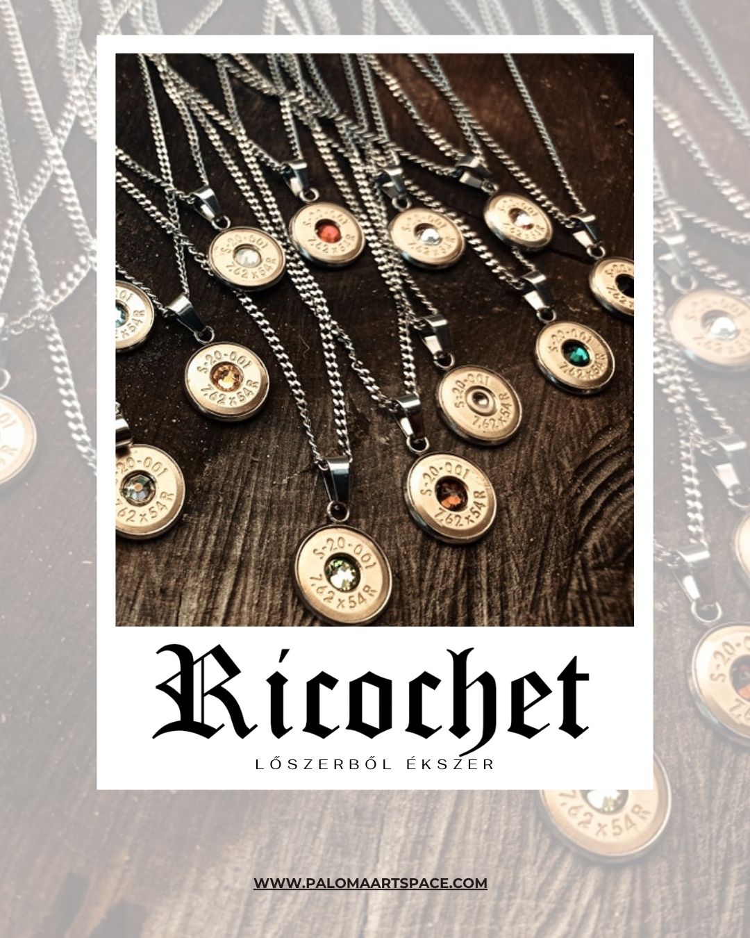 Ricochet social media design