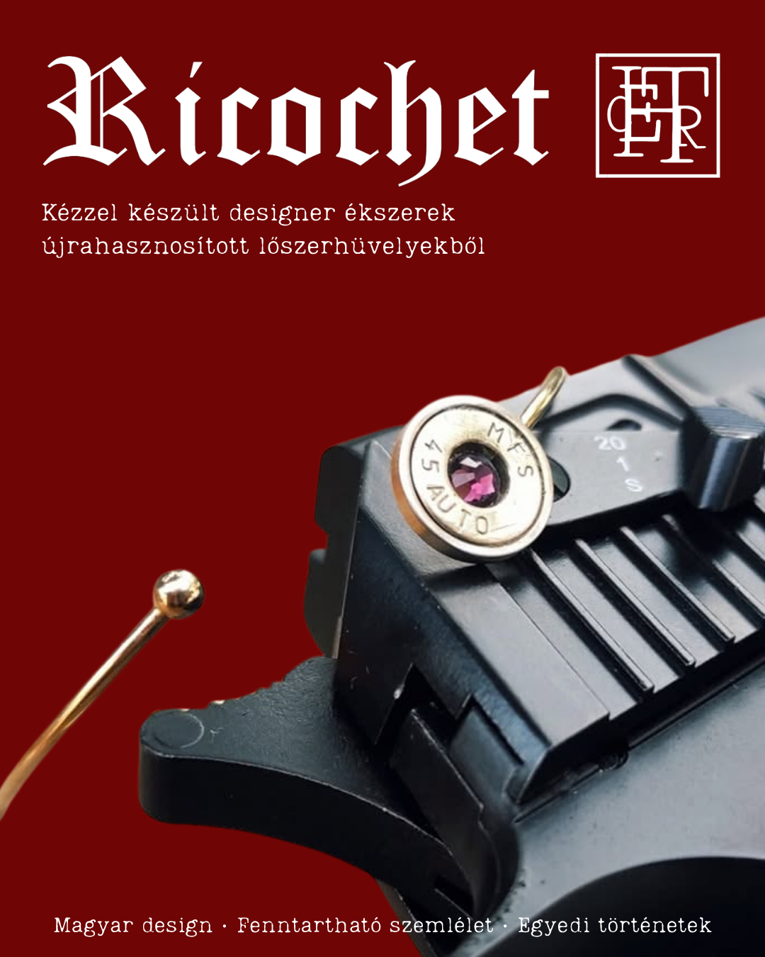 Ricochet Designs brochure cover