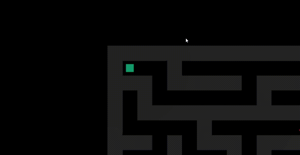 3D Maze game loop — three.js WebGL maze with enemies and light effects